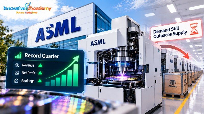 ASML Just Posted a Record Quarter — and Says It Still Can't Build Machines Fast Enough