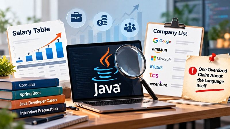 Checking the 2026 Case for Java: The Salary Table, the Company List, and One Oversized Claim About the Language Itself 
