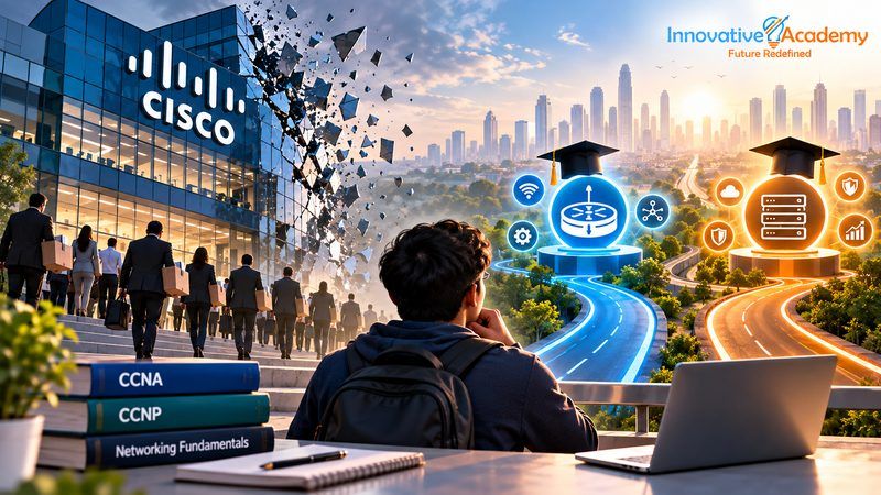 Cisco Just Cut Nearly 4,000 Jobs. Here's What That Actually Means If You're Studying CCNA or CCNP 