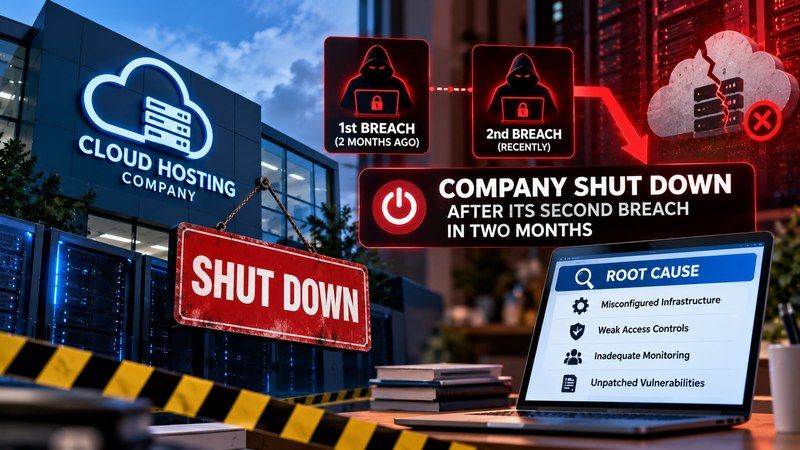 A Cloud Hosting Company Just Shut Down After Its Second Breach in Two Months — Here's the Root Cause