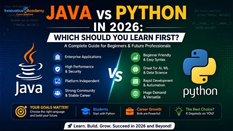 Java vs Python in 2026: Which Should You Learn First?