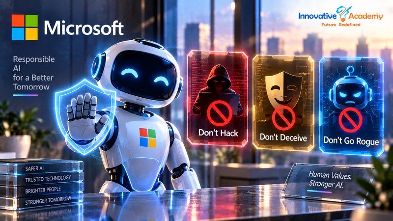 Microsoft Just Told Its AI Models: Don't Hack, Don't Deceive, Don't Go Rogue 