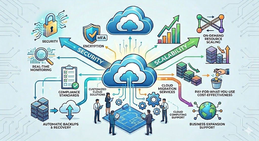 SECURITY, SCALABILITY & COST OPTIMIZATION