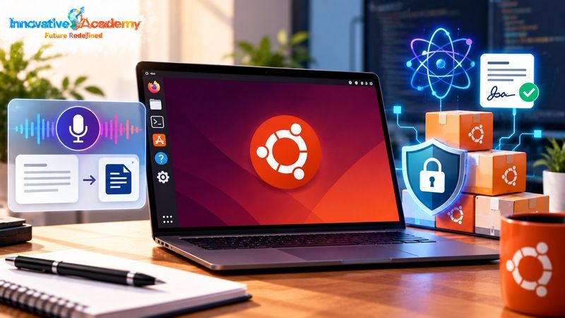 Ubuntu 26.10 Just Shipped a Speech-to-Text Agent and a Post-Quantum Package Signing System in the Same Release
