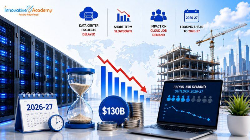 $130B in Data Center Projects Just Got Delayed — What It Means for Cloud Job Demand in 2026-27