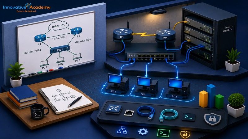 How I Built a Complete CCNA Practice Lab From Old Hardware 